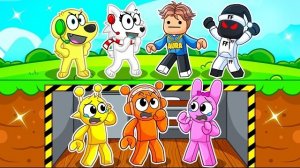 МЫ СТРОИМ БУНКЕР, чтобы прятаться от ютуберов в Roblox!
