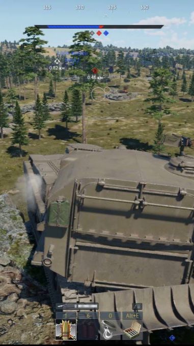 M55. Реалистичные бои War thunder