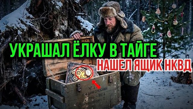 УКРАШАЛ ЕЛКУ В ГЛУХОЙ ТАЙГЕ И НАШЕЛ ПОД КОРНЯМИ ЯЩИК НКВД. ВНУТРИ БЫЛ ПОДАРОК, КОТОРЫЙ ИЗМЕНИЛ ЖИЗНЬ смотреть онлайн