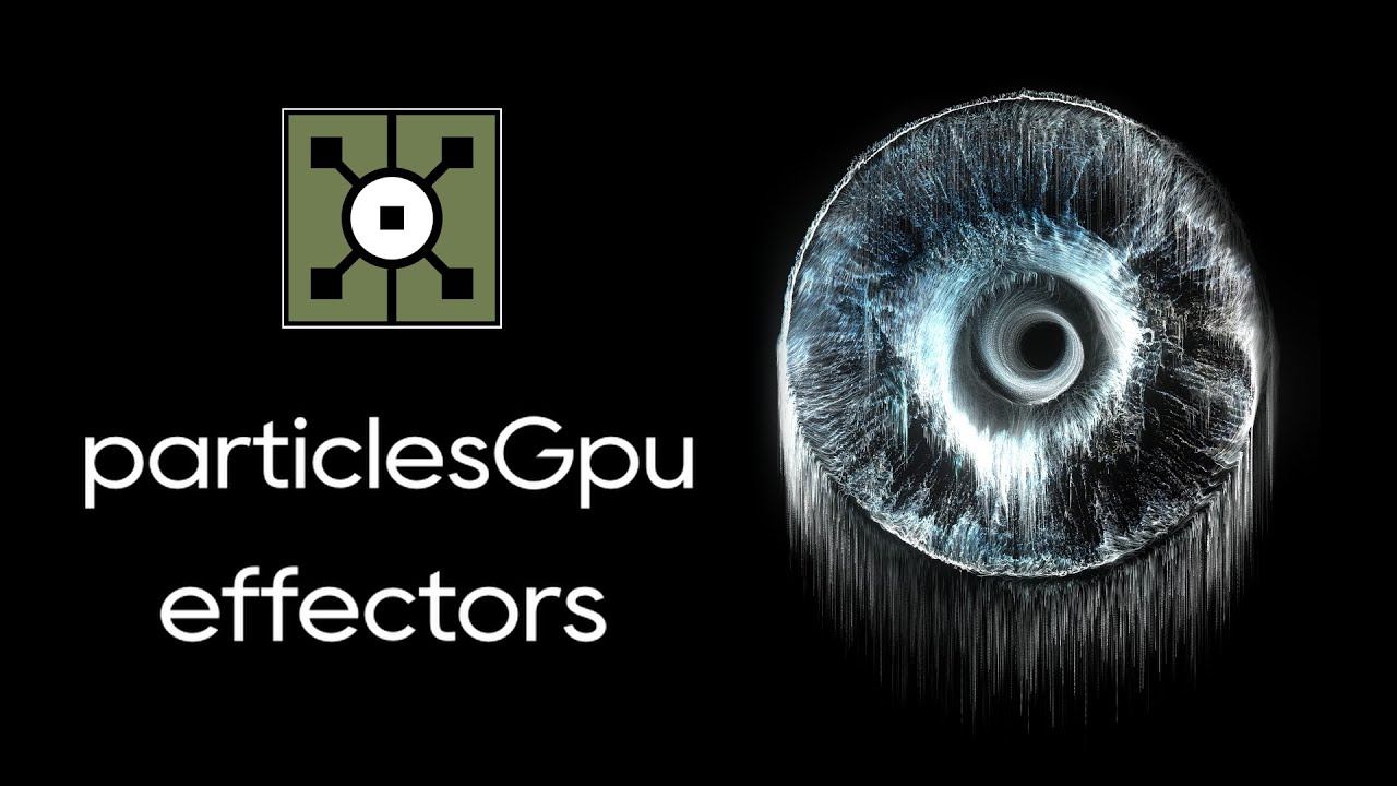 particlesGpu effectors for advanced particle control in #touchdesigner смотреть онлайн