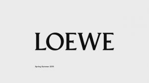 Показ женской коллекции Loewe весна-лето 2018