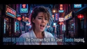 Days in Blue | The Chinatown Night Mix Cover | Sandra Inspired