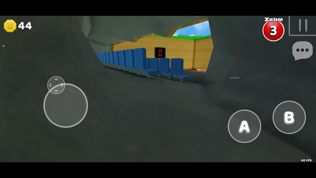Malai & Papa играют в Super Bear Adventure нашли вход в закулисье