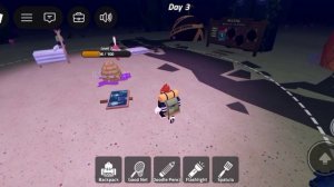 99 ночей в Бикини Ботом #Roblox Максим играет.