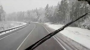 Мощный зимний циклон накрыл Магаданскую область.