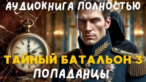 АУДИОКНИГА ПОЛНОСТЬЮ: ТАЙНЫЙ БАТАЛЬОН 3 ЧАСТЬ / ПОПАДАНЦЫ