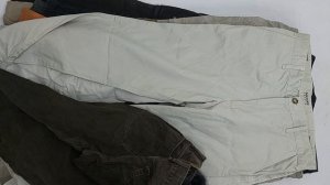 43889 Брюки штаны мужские хлопок брендовые, 2пак, pantaloni cotone uomo firmate, секонд (extra) опто