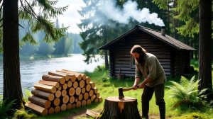 1 Бушкрафт Рыбалка Тайга Охота Выживание Сибирь Лес 77 Счастливые люди