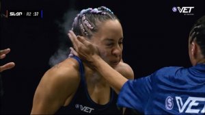 BALLERINA TURNED PRO WRESTLER!!  | Power Slap 19: Dodson vs Dubois | FULL MATCH