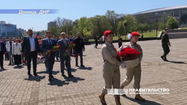 Председатель Правительства принял участие в памятных мероприятиях, приуроченных ко Дню Победы