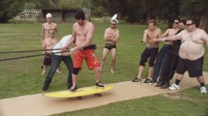 Чудаки (Jackass) 3D: Мега-рогатка