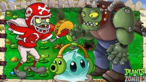 Plants VS Zombies-2 РАСТЕНИЯ ПРОТИВ ЗОМБИ Fusion Grafted mod Hybrid pvz ПВЗ МОД Битва прохождение