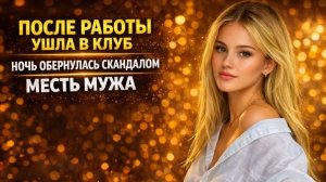 ПОСЛЕ РАБОТЫ УШЛА В КЛУБ НОЧЬ ОБЕРНУЛАСЬ СКАНДАЛОМ I МЕСТЬ МУЖА