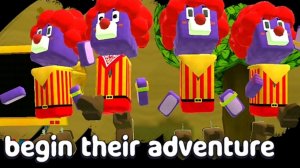 КОМАНДА В КОСТЮМАХ КЛОУНОВ Super Bear Adventure/Прохождение игры Супер Медведя