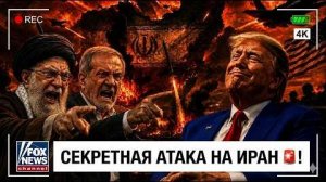 ТРАМП УЛЫБАЕТСЯ, ПОКА ИРАН ГОРИТ!» Скрытые атаки потрясают Ближний Восток