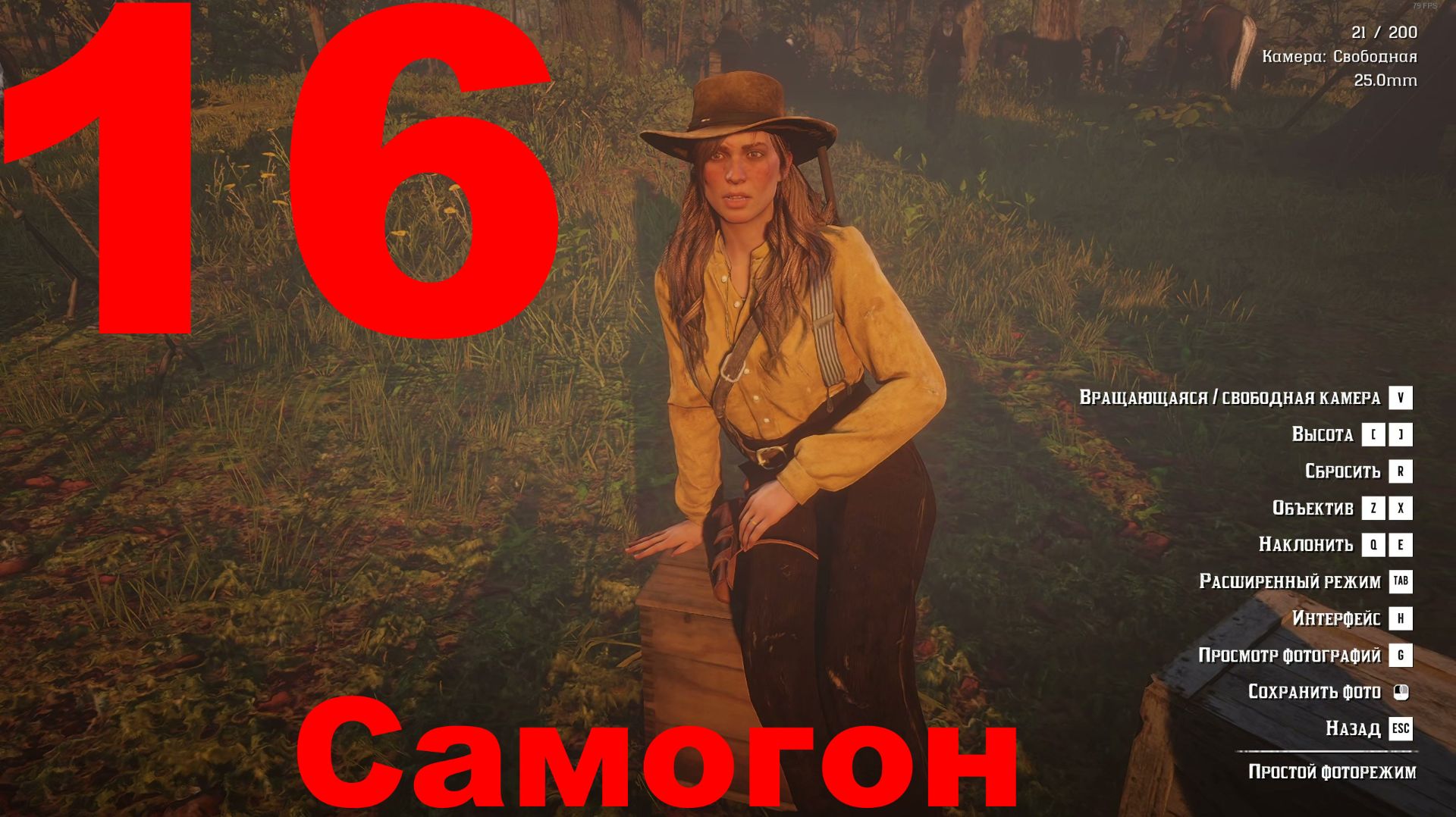 Прохождение Red Dead Redemption 2 №16 - Самогон