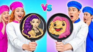 Кулинарный Челлендж: Мальчики VS Девочки | Кухонные Лайфхаки и Рецепты от Multi DO Challenge