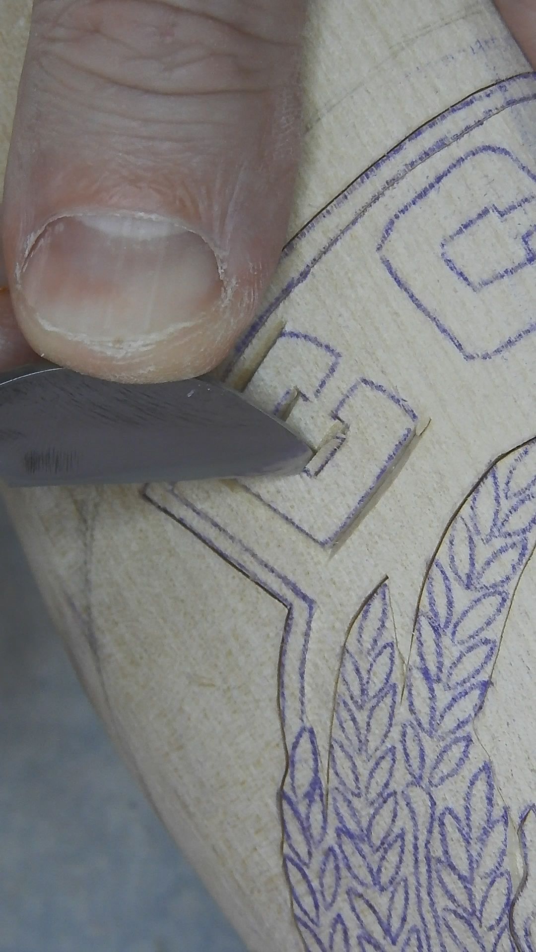 Топорище «Герб СССР» Carved Ax Handle «USSR» &13 #shorts