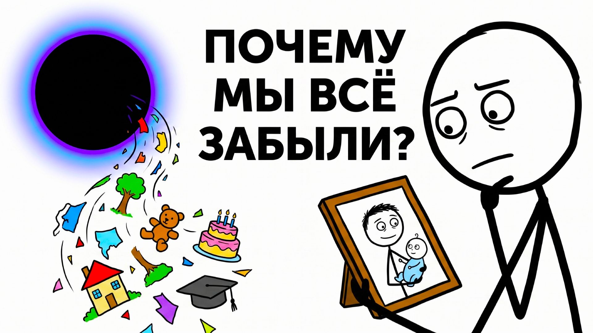 ПОЧЕМУ ВЫ НЕ ПОМНИТЕ КАК БЫЛИ МЛАДЕНЦЕМ? Вся правда о детской амнезии