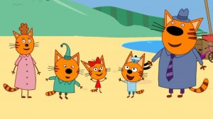 Три кота! Сборник большое путешествие! Мультики для детей -игра. Яркие детские мультики смотреть!