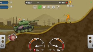 Гоняю на машинках в игре Hill dash racing 🏎️😂🥳🙃🤭👍