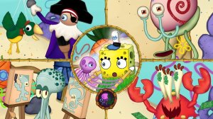 Остров Бикини Боттом - Все Монстры, Песни и Анимации (My Singing Monsters, Мои Поющие Монстры)