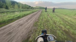 Покатушка на смотровую площадку. (Альфа 110, Racer Ranger 250 и  Irbis TTR 250) Часть 1/3
