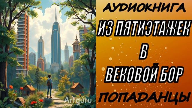 АУДИОКНИГА. ПОПАДАНЦЫ "ИЗ ПЯТИЭТАЖЕК В ВЕКОВОЙ БОР" 1 КНИГА