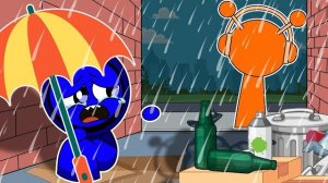 СПРУНКИ МУЛЬТИПЛИКАЦИЯ: ГРУСТНАЯ ИСТОРИЯ ПРО ДЖЕВИНА И ЗОНТИК 😢☔
