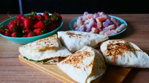 Быстрый, вкусный и сытный завтрак Лаваш на сковороде рецепт
