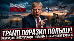 🤯Себастиан Сас | Двойной удар: Трамп унизил Польшу, а Финляндия вынесла предупреждение Зеленскому