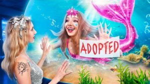 РУСАЛКА удочерила ГОРГОНУ! 🧜♀️🐍 Кто ЛУЧШАЯ МАМА — Королева Воды или Монстр?! 🔥