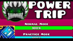 IF POWER TRIP WAS A DEMON Full Version Geometry Dash SubZero
