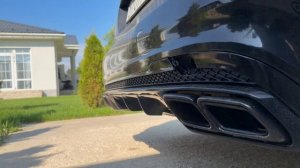 Звук выхлопа W212