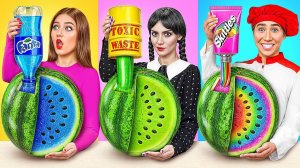 Кулинарный Челлендж# Уэнсдей Против Бабушки # Вкусные Рецепты от Mega DO Challenge