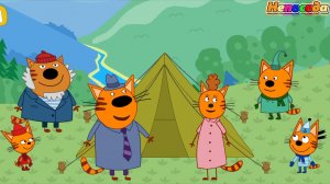 Три кота! Новые серии! Путешествие Алтай игра. Мультики для детей. Яркие детские мультики смотреть!
