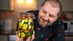 Маринованные, кисло-сладкие огурчики по-быстрому.