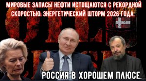 Блюмберг: Мировые запасы нефти истощаются с рекордной скоростью: Энергетический шторм 2026 года.