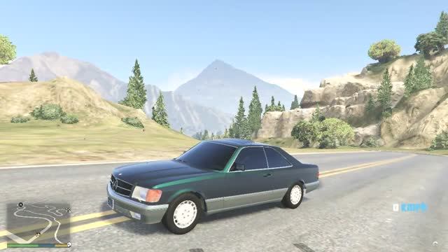 #Mercedes Benz #W126 #mercedes #auto #retro #drift супер дрифт на легенде в #gta5