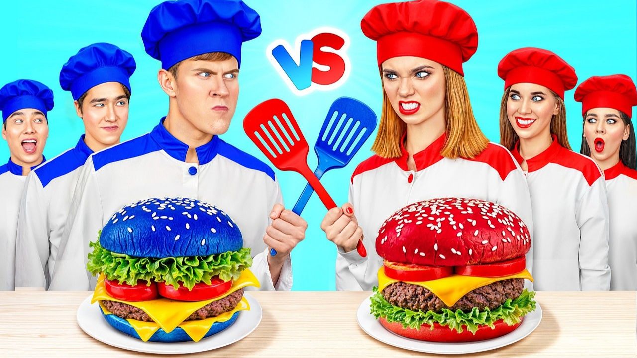 Кулинарный Челлендж Мальчики VS Девочки смотреть онлайн