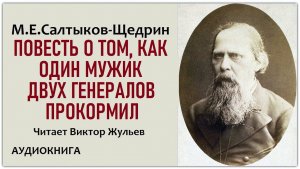 Аудиокнига «ПОВЕСТЬ О ТОМ, КАК ОДИН МУЖИК ДВУХ ГЕНЕРАЛОВ ПРОКОРМИЛ».М.Е.Салтыков-Щедрин