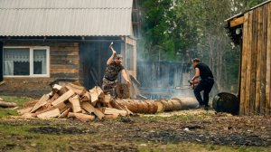 УЕХАЛИ С БРАТОМ В ТАЙГУ НА ДЕДОВСКИЙ ДОМ. Перезагрузка от городской суеты.