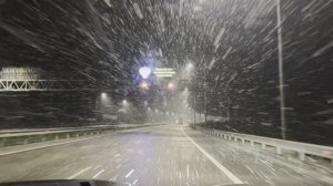 Снежная метель в мае.