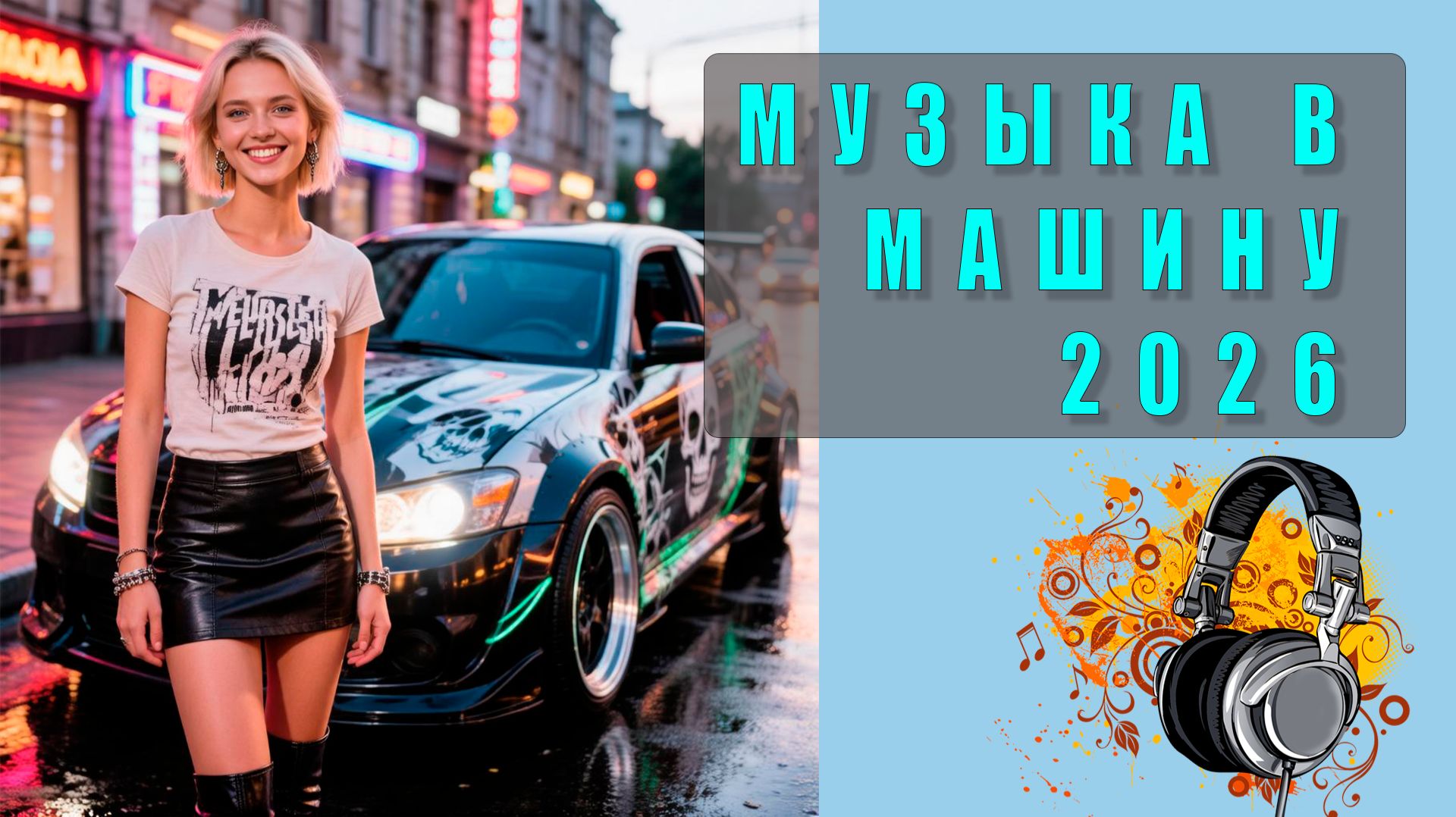 🎶 Слушать музыку в машине — новинки 2025, лучшие треки для авто, свежие хиты для поездки 🚗🔥