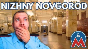 Иностранец проехал ВСЕ станции метро Нижнего Новгорода (В ШОКЕ!)
