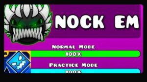 IF NOCK EM WAS A DEMON Full Version Geometry Dash SubZero