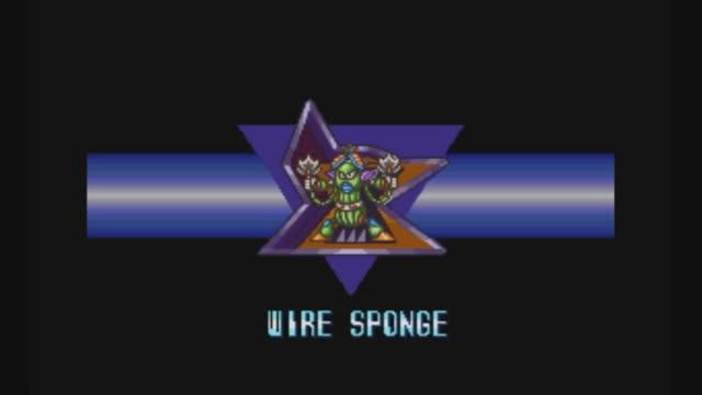 Super Nintendo (Snes) 16-bit Mega Man X 2 Stage 2 Wire Sponge Прохождение