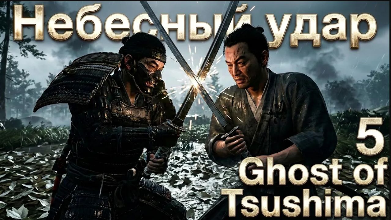 Ghost of Tsushima ч.5 -  Небесный удар | Полное прохождение
