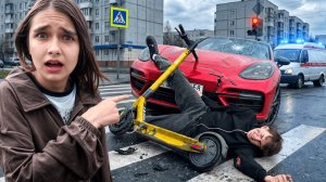 МЫ ПОПАЛИ В ДТП И СБИЛИ ШКОЛЬНИКА НА САМОКАТЕ