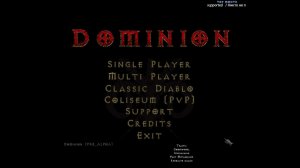 Dominion Pre-Alpha | Ironman. Одна жизнь! Элементалист